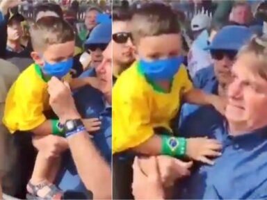 Governo de SP pede e Justiça bloqueia R$ 87 mil em contas de Bolsonaro pelo não uso de máscara