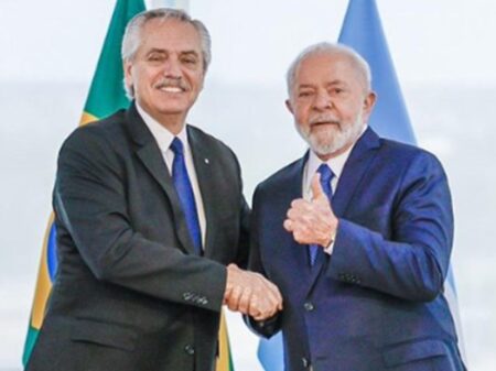 Uma nova moeda de referência ampliará o comércio do Mercosul, diz Lula a Fernandes