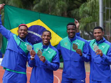Brasil lidera quadro de medalhas no Sul-Americano de Atletismo