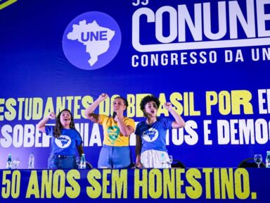 União Nacional dos Estudantes abre 59º Congresso e convoca estudantes à “reconstrução do país”