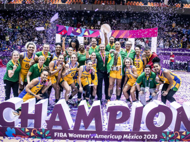 Brasil derrota EUA e conquista a Copa América de Basquete Feminino