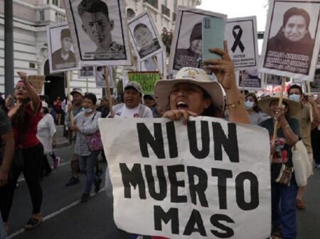 ONU condena assassinato de opositores peruanos pelo governo de Dina Boluarte