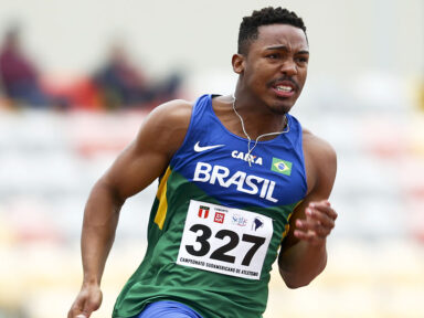 Erik Cardoso torna-se o primeiro brasileiro a correr os 100 metros abaixo de 10 segundos