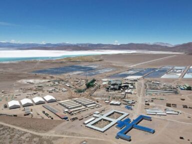 Argentina anuncia inauguração de sua primeira fábrica de baterias de lítio