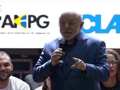 Lula fala aos estudantes do 59º Congresso da UNE. ASSISTA