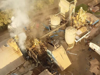 Explosão de silo de secagem de grãos no Paraná mata 7 trabalhadores haitianos e um brasileiro