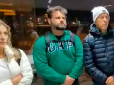 PF apreende celular e computador dos incitadores da violência contra Moraes em Roma