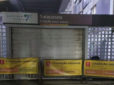 Supervia deixa ramal com 35 estações do Rio fechadas por mais de 26 horas