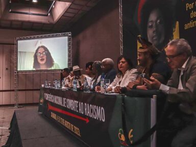 “Frente ampla formou unidade nacional pela abolição”, diz Luciana em Conferência de Combate ao Racismo