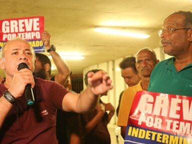 Metroviários de Pernambuco mantêm greve por reajuste e convocam ato em Brasília contra privatização