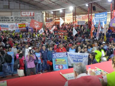 Sindicatos unificam ação contra privatização da Sabesp, Metrô e CPTM: ‘Querem tomar o patrimônio do povo’