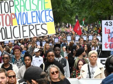 Manifestações contra o racismo e a violência policial acontecem em 120 cidades francesas