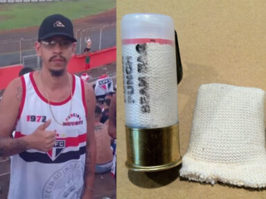 Polícia Civil confirma que morte de torcedor do São Paulo foi causada pela munição “bean bag”, usada pela PM