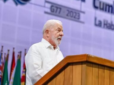 Lula defende no G77 fim do domínio tecnológico “por um punhado de economias ricas”