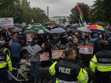 Atos em Washington, Los Angeles e Seattle exigem “cessar-fogo já” e “fim do genocídio dos palestinos”