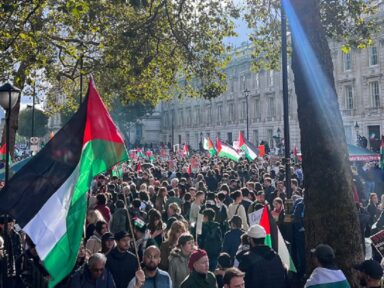 300.000 nas ruas de Londres repudiam limpeza étnica de Israel em Gaza
