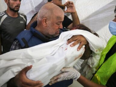 Coordenador da Al Jazeera em Gaza tem esposa e filhos assassinados por bombas israelenses