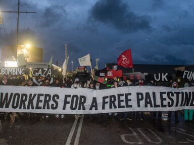 Trabalhadores belgas se recusam a transportar armas para o genocídio de Israel em Gaza