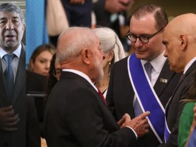 Presidente condecora embaixador da Palestina no Brasil