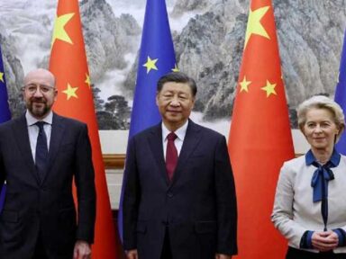Cúpula China-UE volta a se reunir após interrupção desde 2019