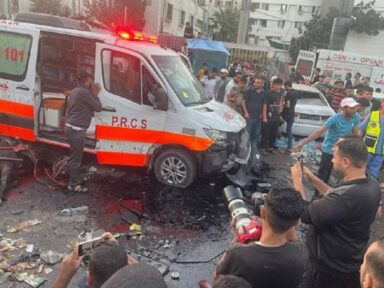Fascista Netanyahu fez 212 bombardeios a hospitais, denuncia médico Ben Thomson