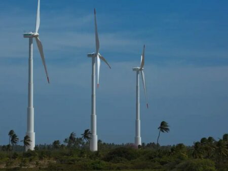 Governo taxa importação de turbinas eólicas