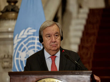 Guterres invoca o Artigo 99 para que o CS da ONU declare cessar-fogo urgente em Gaza