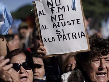 Centrais sindicais repudiam arrocho e ataque de Milei a direito de manifestação