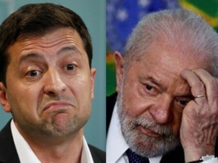 Lula recusou convite de Zelensky para um encontro relâmpago na Base Aérea de Brasília