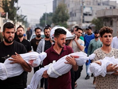 Israel assassinou 10.600 crianças de Gaza em 100 dias