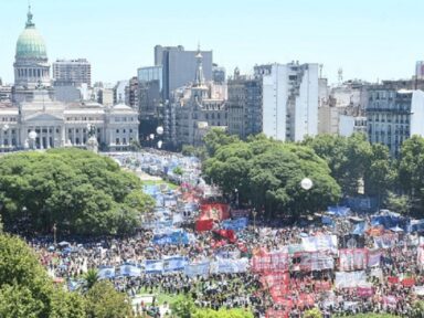 Federação Sindical Mundial conclama solidariedade aos trabalhadores argentinos
