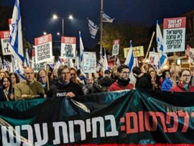 Atos em Tel Aviv, Haifa e Jerusalém exigem: “Fora Netanyahu!”