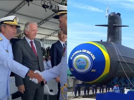 Governo lança o submarino Humaitá e reforça a defesa do litoral brasileiro
