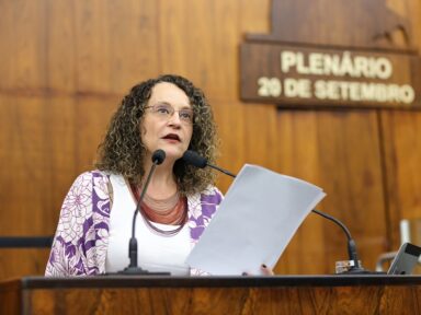 Fascista pró-genocídio de palestinos ameaça de morte a mãe da deputada Luciana Genro