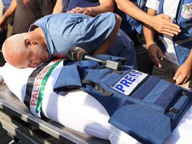 Chega a 122 o número de jornalistas assassinados pelos genocidas israelenses