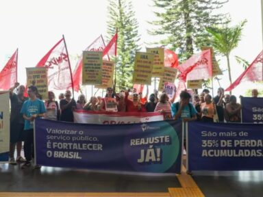 “Sem proposta de reajuste para este ano, pressão de servidores vai aumentar”, afirma Fonacate
