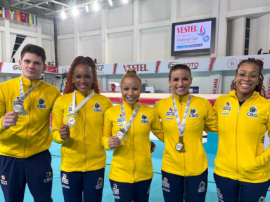 Brasileiras brilham na etapa da Copa do Mundo de Ginástica na Turquia