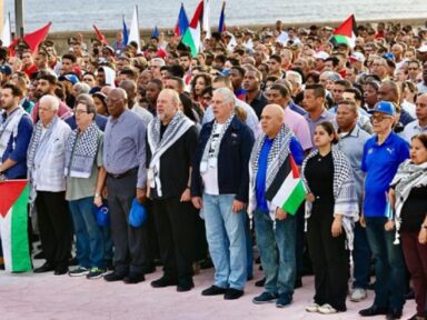 “A humanidade testemunha novo holocausto em Gaza”, diz o presidente cubano