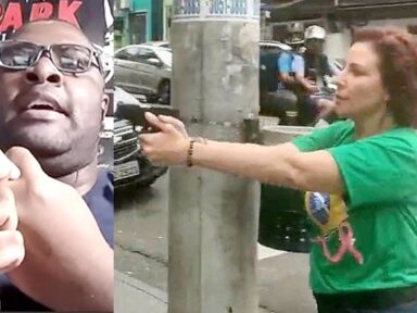 Zambelli tenta enrolar o STF e inventa nova versão do seu ataque ao jornalista negro