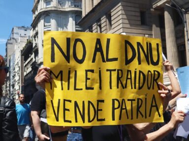Senado argentino rechaça por ampla maioria o pacotaço de devastação nacional de Milei