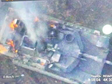 Em uma semana, três tanques Abrams acionados pelo regime de Kiev viram sucata fumegante