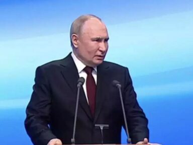 Putin no discurso da vitória, com 87% dos votos: “fonte do poder na Rússia é o povo”