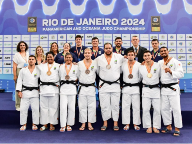 Brasil se consagra campeão do torneio Pan-Americano e Oceania de Judô Rio 2024
