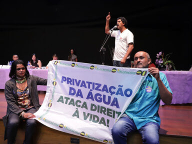 População repudia a privatização da Sabesp durante audiências públicas