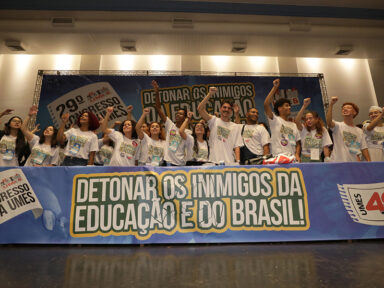 29º Congresso da UMES convoca estudantes à luta contra o corte de R$ 9 bilhões na Educação de SP