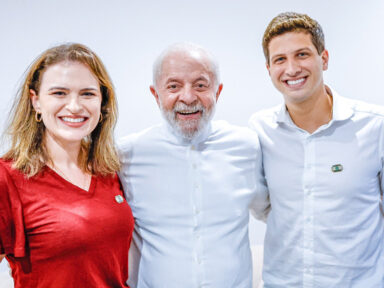 Após reaproximação, Marília Arraes e João Campos se encontram com Lula no Recife