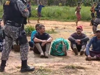 Yanomamis capturam garimpeiros invasores e entregam à Força Nacional