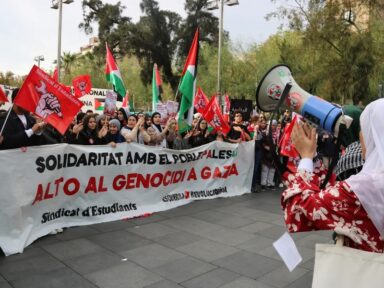 Reitorias espanholas apoiam movimento estudantil solidário ao povo palestino e contra genocídio