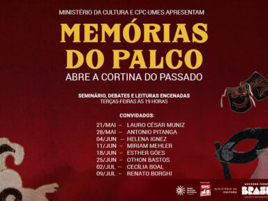 “Memórias do Palco” celebra legado do teatro brasileiro no Cine-Teatro Denoy de Oliveira
