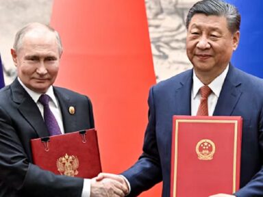 “Atuamos, China e Rússia, por uma ordem mundial mais justa”, ressalta Putin em Pequim